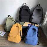 Waterproof Nylon School Backpack Women's Backpacks for Teenagers Girl