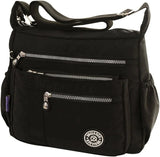 Waterproof Nylon Shoulder Bags Canvas Messenger Bag For Women Female Crossbody B