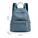 Waterproof Nylon Shoulder School Bags Travel Bagpack Girls Patchwork Backpack