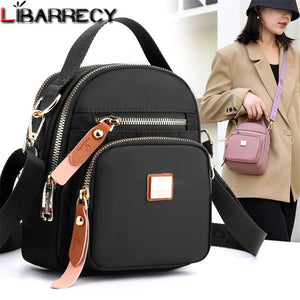 Waterproof Nylon Small Crossbody Bag for Women Purse Handbag