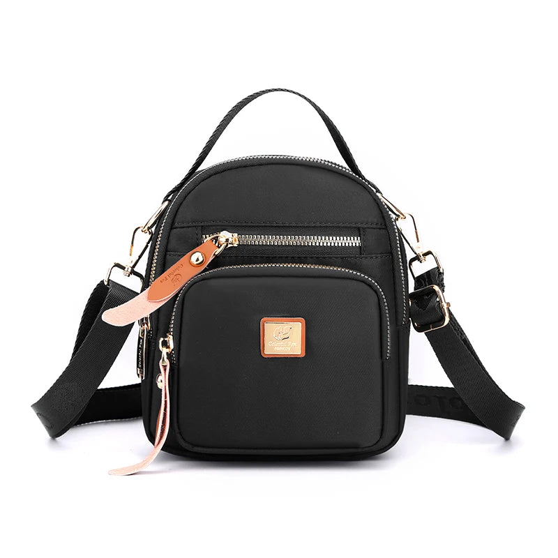 Waterproof Nylon Small Crossbody Bag for Women Purse Handbag
