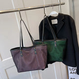 Waterproof Nylon Tote Bag For Women Hollow Out Shoulder Bag