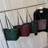 Waterproof Nylon Tote Bag For Women Hollow Out Shoulder Bag