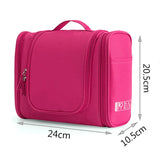 Waterproof Nylon Travel Organizer Bag Unisex Women Cosmetic Bag