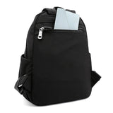 Embroidered Nylon Women Backpack for Teenage Girls