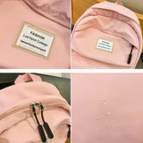 Waterproof Nylon Women Backpack Travel Bag Large Capacity