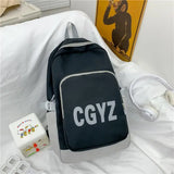 Waterproof Nylon Women Backpack for School
