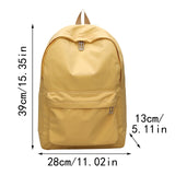 Waterproof Nylon Travel Backpack Schoolbag