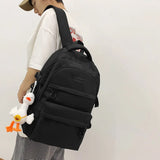 Waterproof Nylon Women Backpack Ladies Travel Bag Schoolbag for Teenage Girls