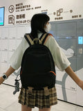Waterproof Nylon Women Backpack Multi-pocket Laptop Back pack