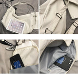 Waterproof Nylon Women Backpacks Female Shoulder Bags School Bags for Teenager