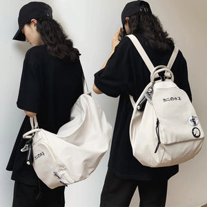 Waterproof Nylon Women Backpacks Female Shoulder Bags School Bags for Teenager