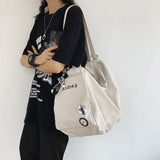 Waterproof Nylon Women Backpacks Female Shoulder Bags School Bags for Teenager