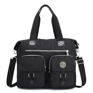 Waterproof Nylon Women Handbags Large Capacity Shoulder Bag