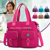 Waterproof Nylon Women Handbags Large Capacity Shoulder Bag