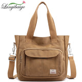 Waterproof Nylon Women Handbags Large Capacity Crossbody Bags