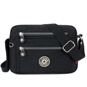 Waterproof Nylon Women Messenger Bag Small Purse Shoulder Bag