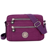 Waterproof Nylon Women Messenger Bag Small Purse Shoulder Bag