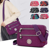 Waterproof Nylon Women Messenger Bag Small Purse Shoulder Bag