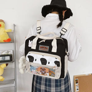 Waterproof Nylon Women School Backpacks For Teenage Girls