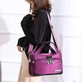 Waterproof Nylon Women Shoulder Messenger Bags Female Large Capacity