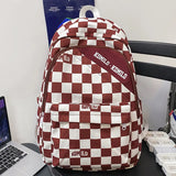 Waterproof Nylon Women's Backpack Travel Bag Schoolbag for Teenage Girls