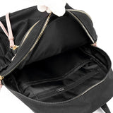 Waterproof Nylon Women Backpack Big Capacity Tassels School Bag Laptop Travel