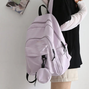 Waterproof Oxford Women Backpacks Travel Bag Teenage Girls Schoolbag