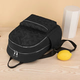 Waterproof Oxford Backpack Female Embroidered Rucksack Large Capacity