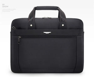 Large Capacity Waterproof Oxford Briefcase Men's Computer Bag