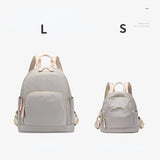 Waterproof Oxford Cloth Women Backpack Light Travel Backpack