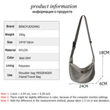 Waterproof Women's Crossbody Bag Casual Messenger Nylon Shoulder Handbag