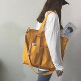 Waterproof Oxford Girl Shoulder Hand Bucket Bag