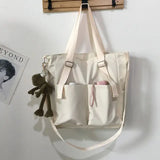 Waterproof Oxford Girl Shoulder Hand Bucket Bag