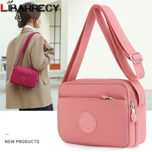 Waterproof Oxford Messenger Bag Shoulder Crossbody Bags for Women