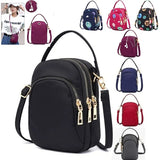 Waterproof Oxford Shoulder Bag with Earphone Hole
