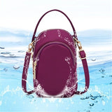 Waterproof Oxford Shoulder Bag with Earphone Hole