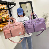 Waterproof Oxford Travel Bags Duffle Organizer Luggage Foldable Weekend Handbags
