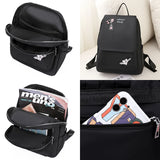 Waterproof Oxford Women Backpack Anti-theft Print School Bag for Girls