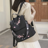 Waterproof Oxford Women Backpack Anti-theft Girls School Bag