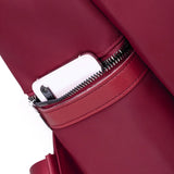 Waterproof Oxford Women Scarf Backpack Anti-theft Bag