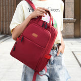 Waterproof Oxford Women Backpack Large Capacity Travel Backpack