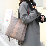 Waterproof Oxford Women Backpack Anti-theft Multifunction
