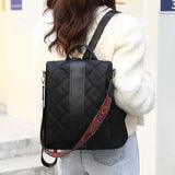 Waterproof Oxford Women Backpack Anti-theft Multifunction