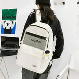 Waterproof Oxford Women School Backpack Large Girls Travel Bag