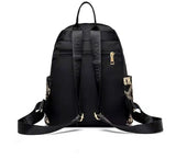 Waterproof Oxford Cloth Ethnic Middle-Aged Lady Travel Backpack