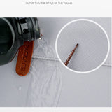 Waterproof PU Leather 15in Laptop Bag Business Briefcase