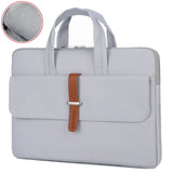 Waterproof PU Leather 15in Laptop Bag Business Briefcase