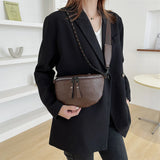Waterproof PU Pockets Novelty Waist Bag Travel Phone Organizer Fanny Pack