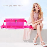Waterproof PVC Pockets Novelty Girls Pochete Waist Bag